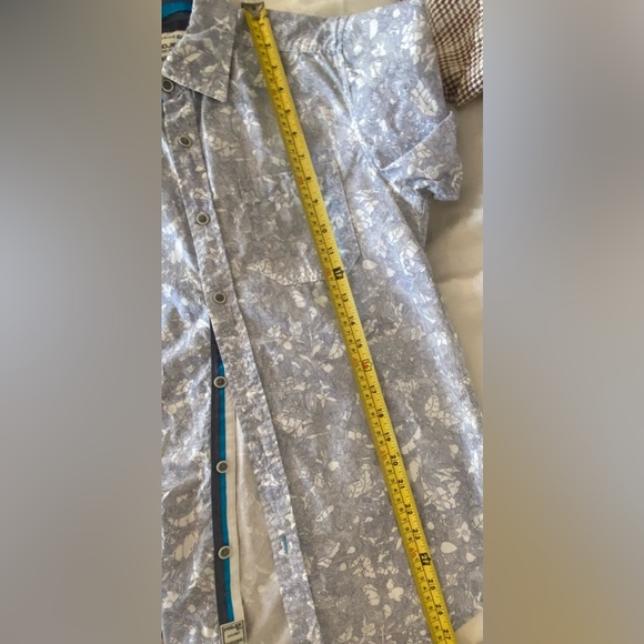 PROJEK Raw Floral print Mens 100% cotton Short Sleeve Button Up Shirts. S. - Picture 11 of 12